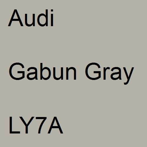 Audi, Gabun Gray, LY7A.